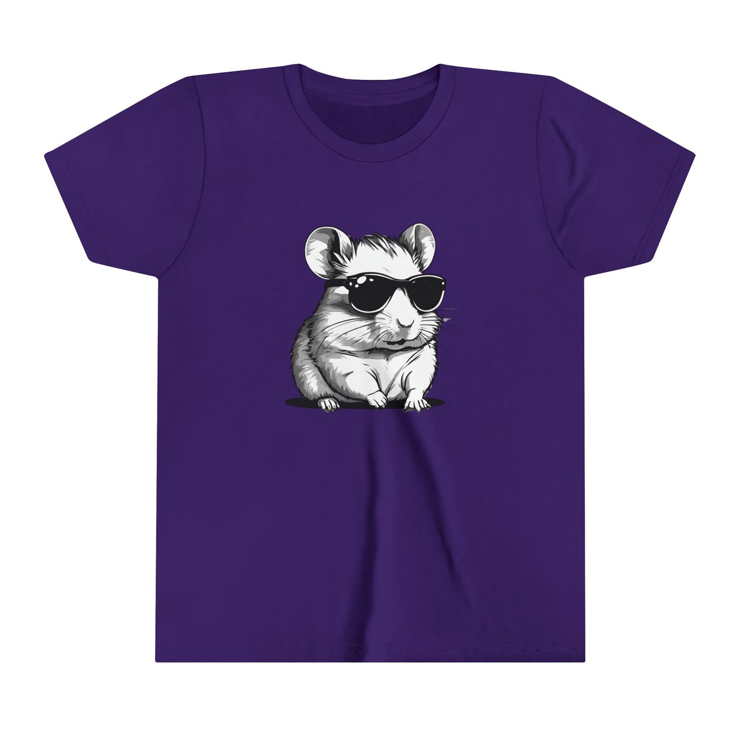 Kids Tee, Cute Hamster with sunglasses