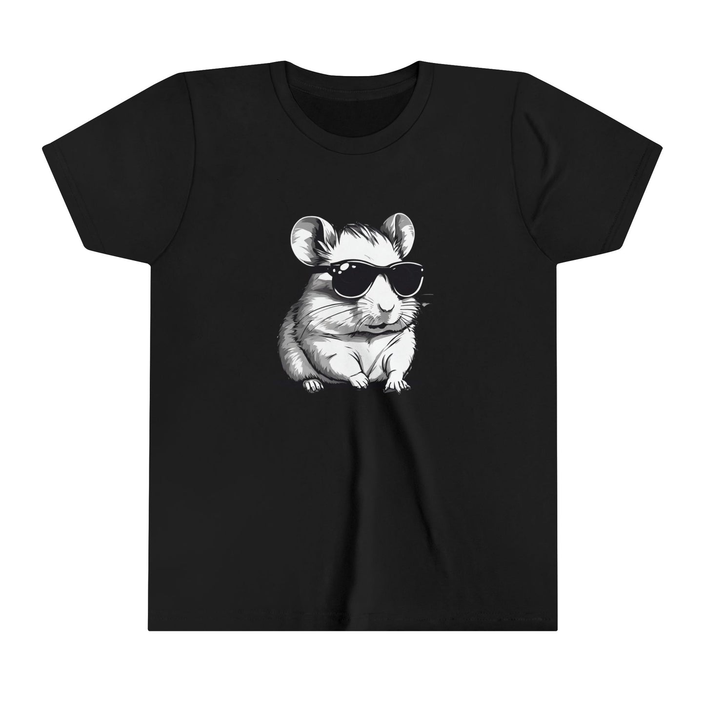 Kids Tee, Cute Hamster with sunglasses