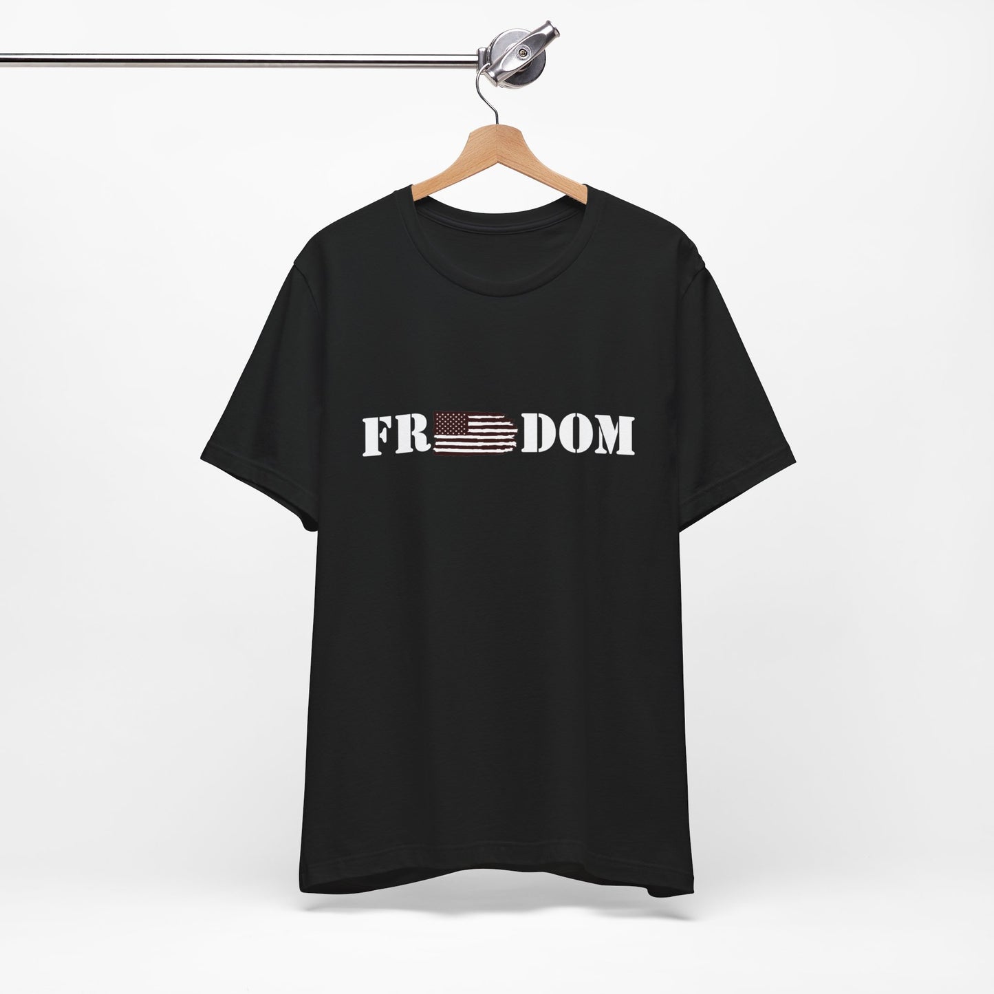 Freedom with American Flag T-shirt