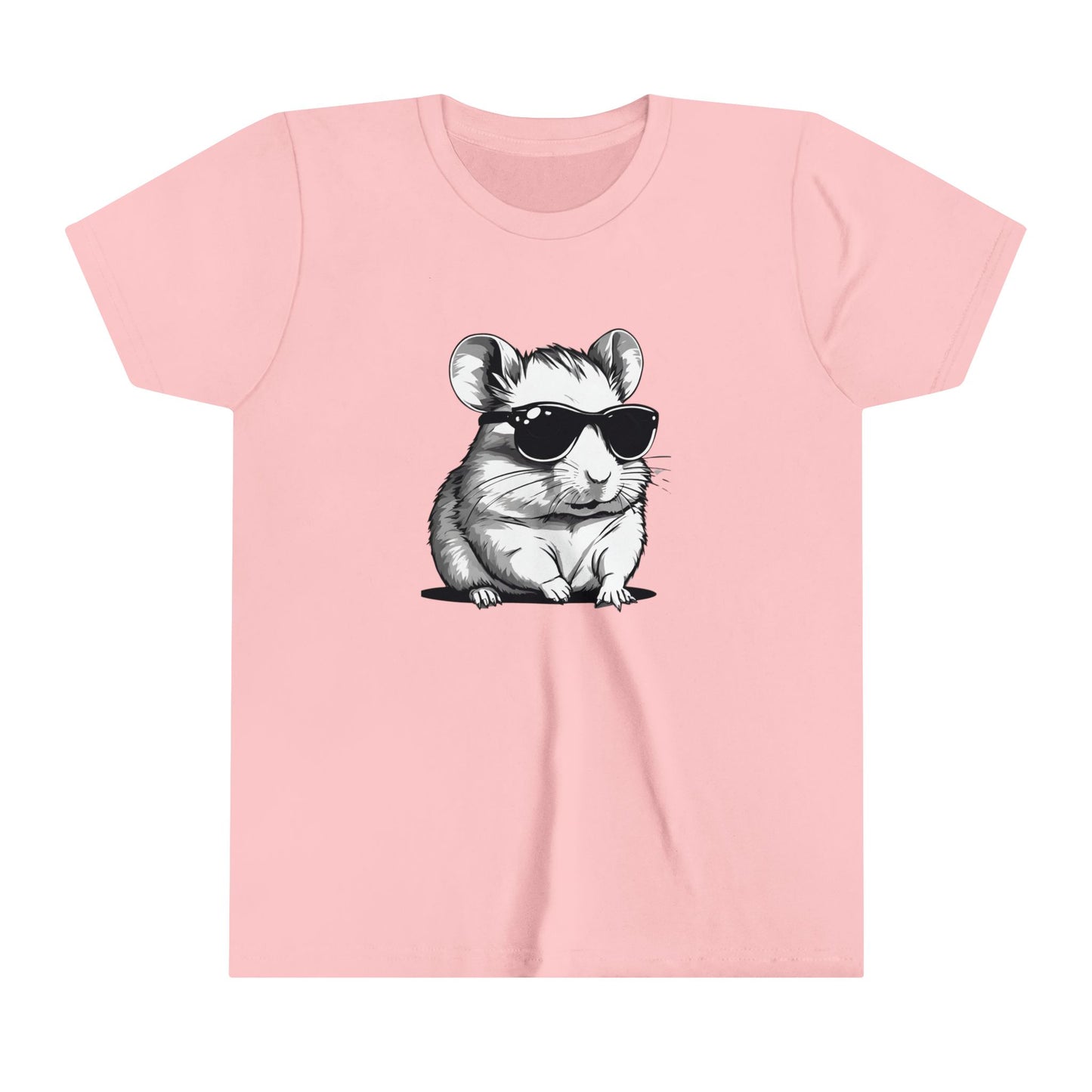 Kids Tee, Cute Hamster with sunglasses