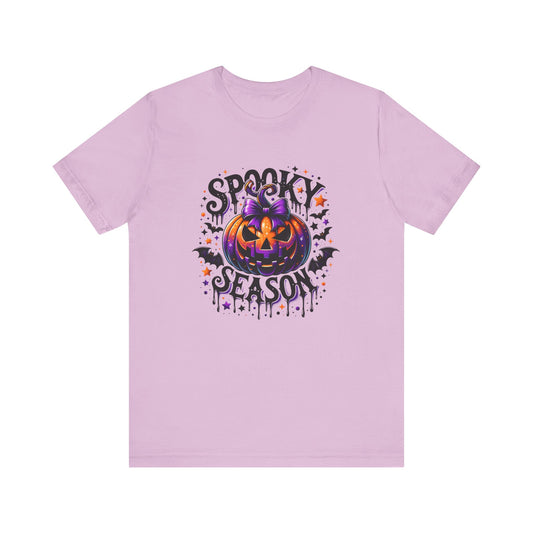 Spooky Season T-shirt, Jack-o'-lantern, Cute Gift