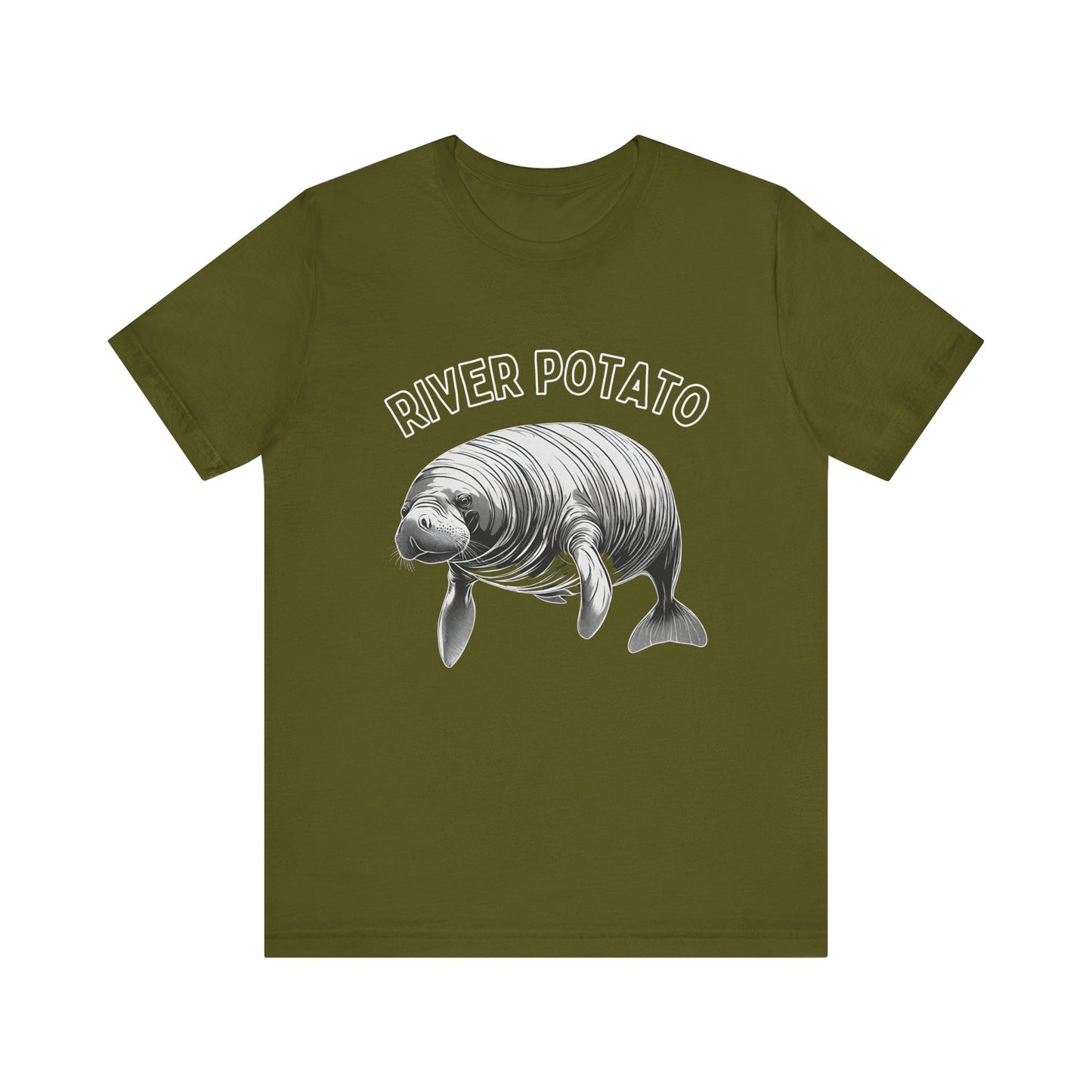 Funny tshirt, River Potato shirt, Manatee shirt, funny gift