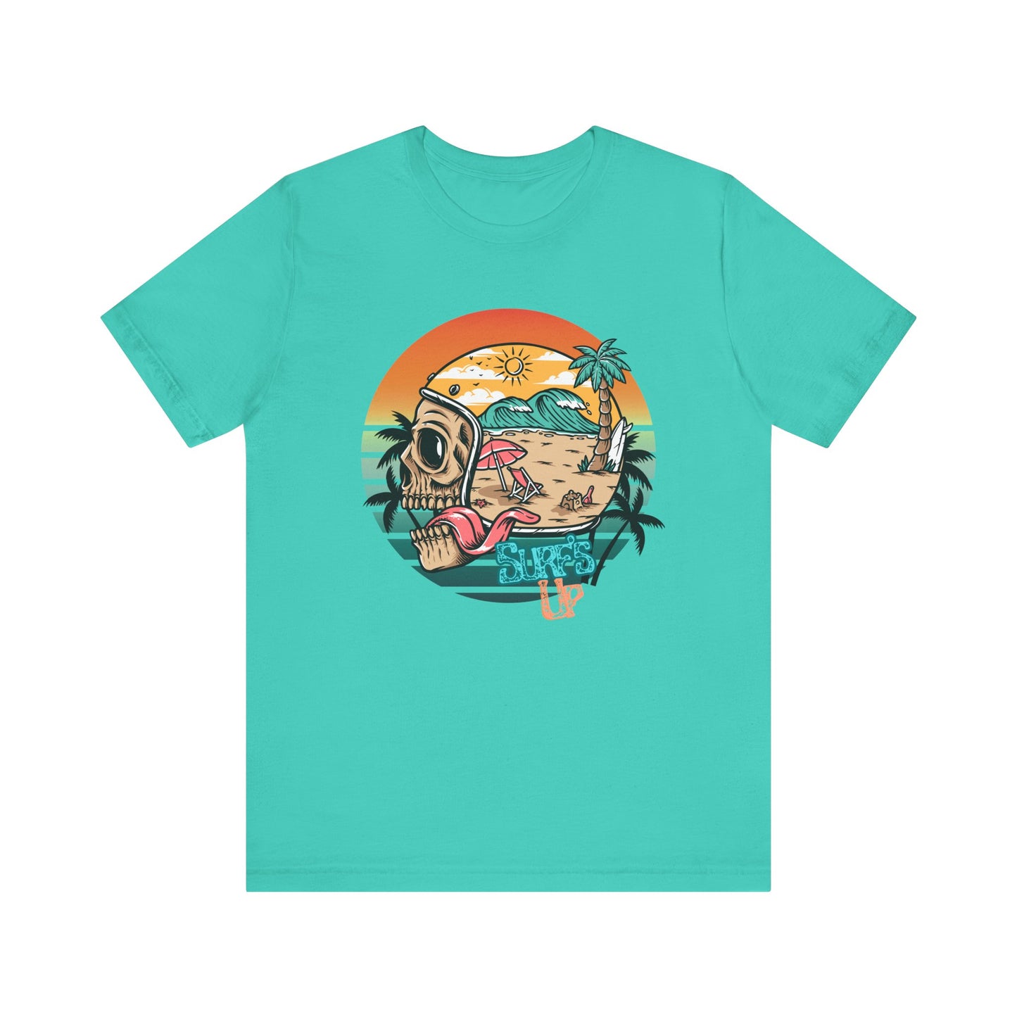 Surfs up Skull T-shirt