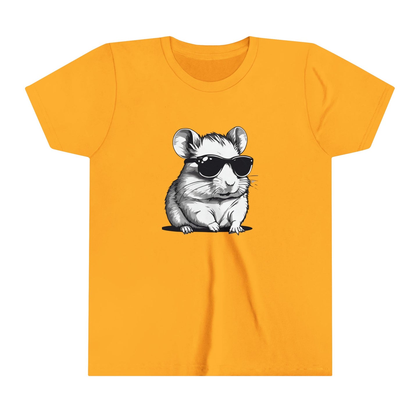 Kids Tee, Cute Hamster with sunglasses