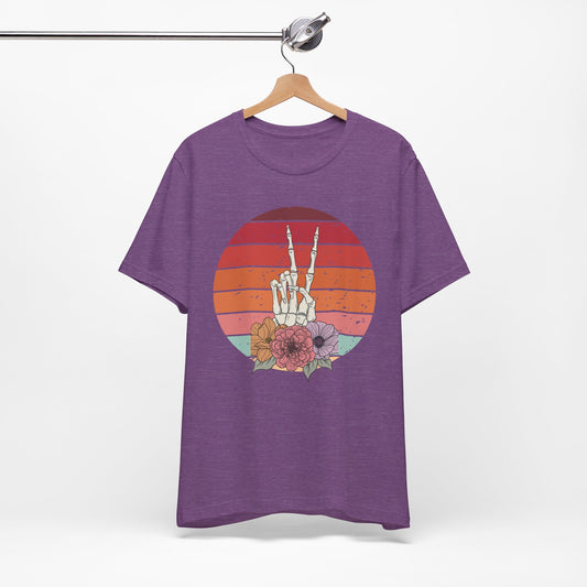 Peace Skeleton T-shirt