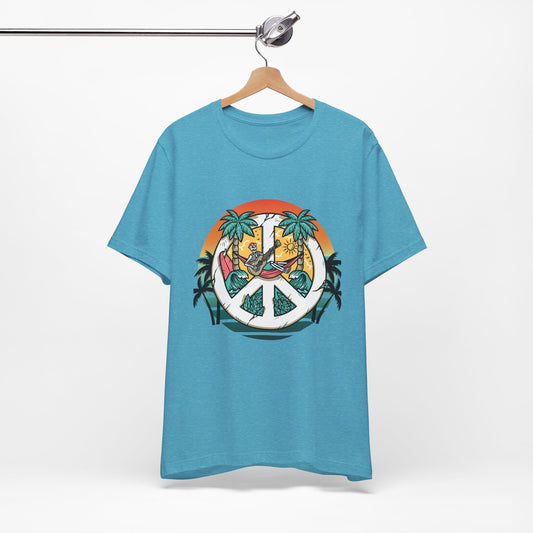 Peace and Relaxation skeleton T-shirt